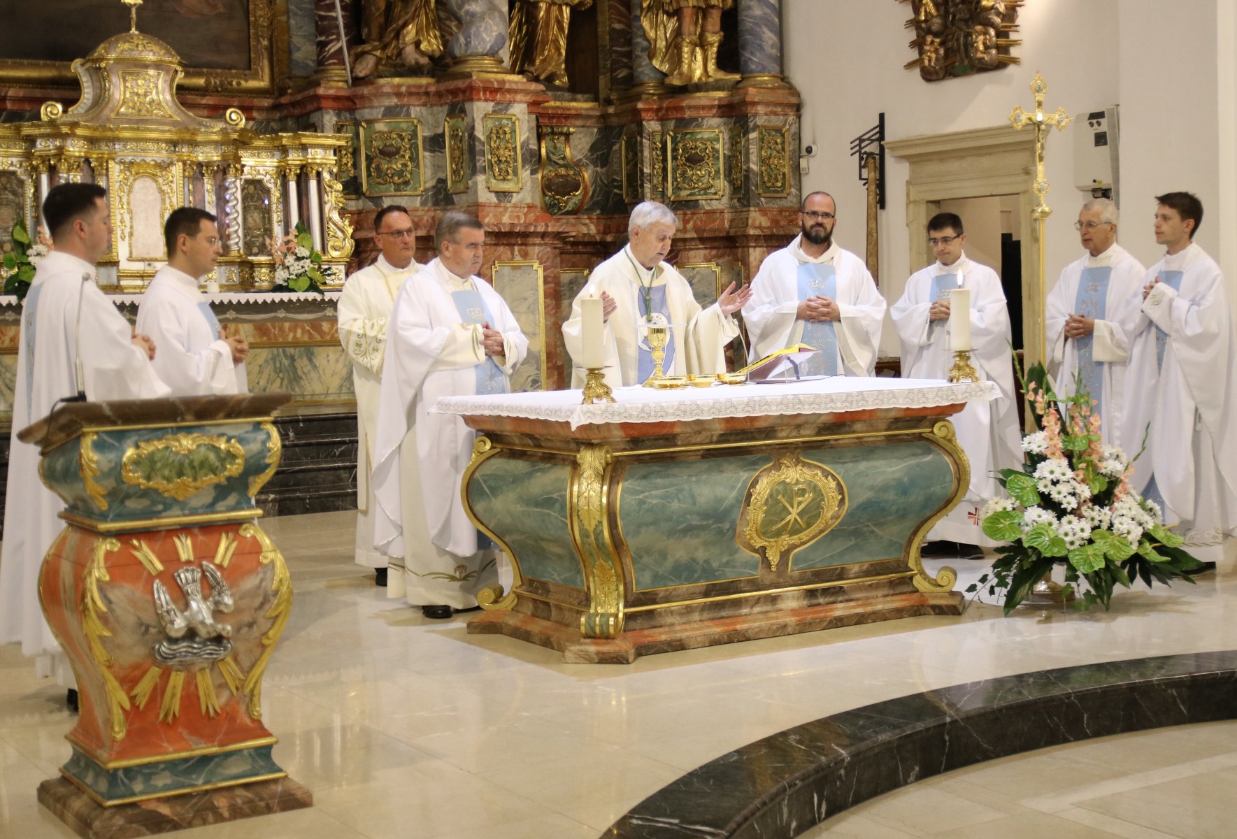​Biskup Mrzljak predslavio misu zahvalnicu za 335. zavjetno hodočašće u Mariju Bistricu
